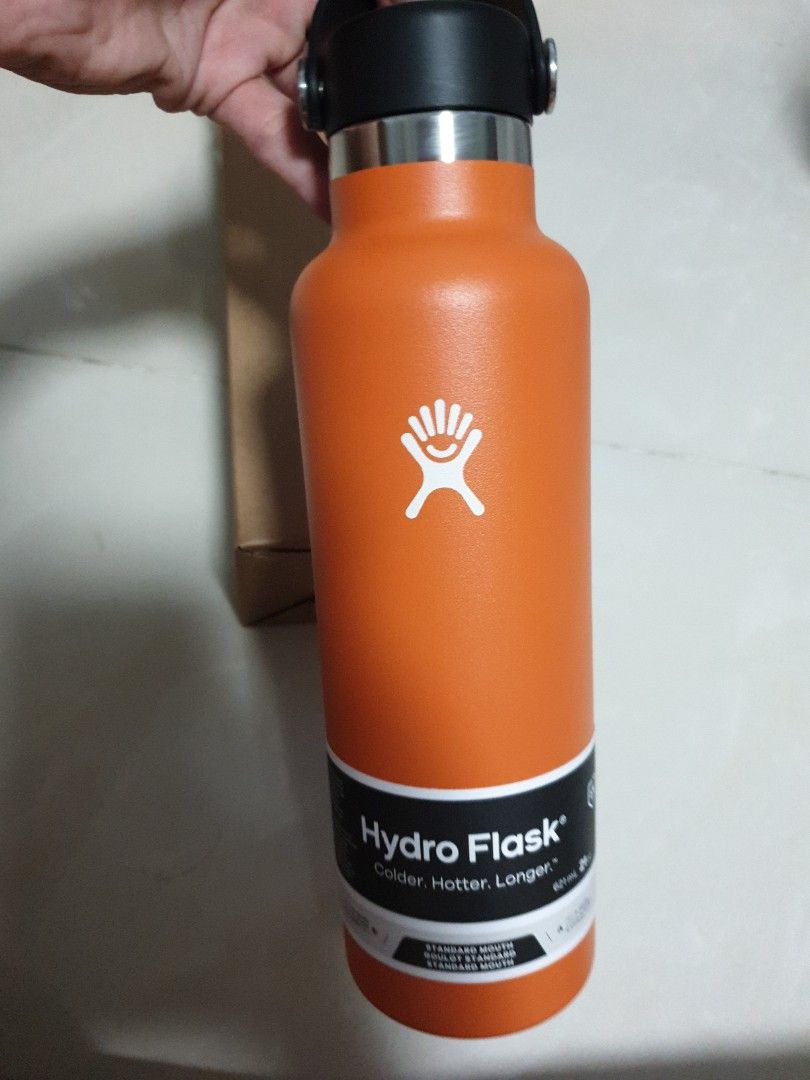 Orange hydro flask 21 hotsell oz