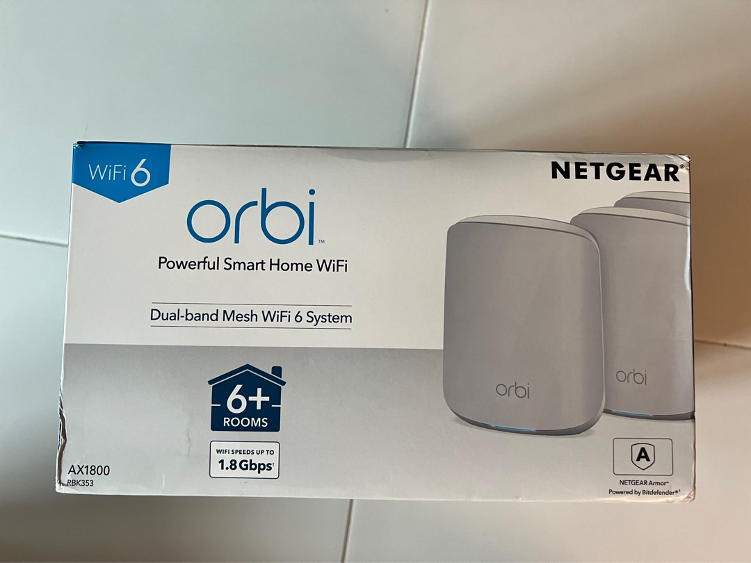 Orbi RBK353 - AX1800 WiFi Mesh System