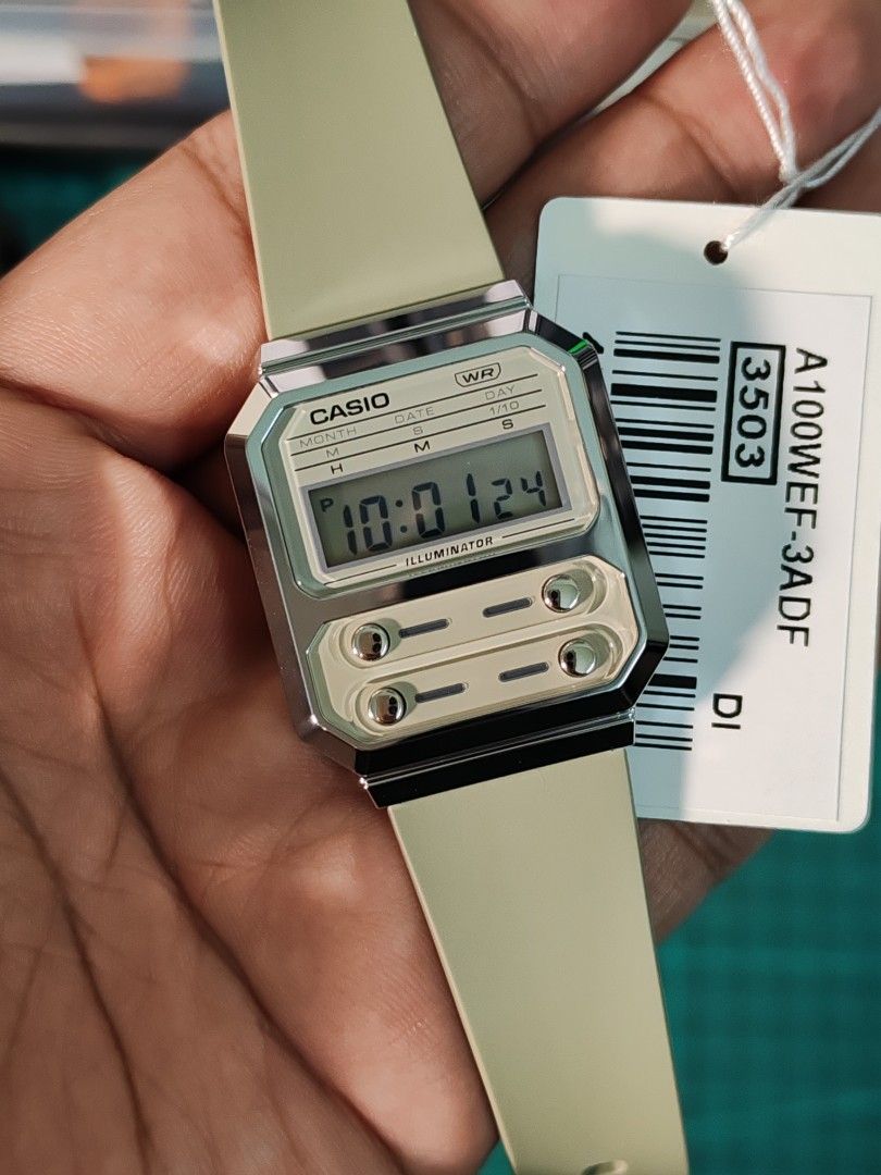 ORIGINAL CASIO DIGITAL A100WEF 3A HARGA RUGI Men s Fashion