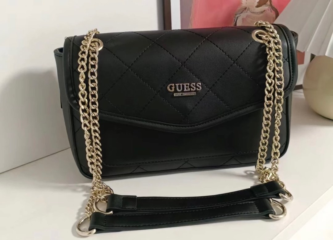 Guess sling bag black clearance