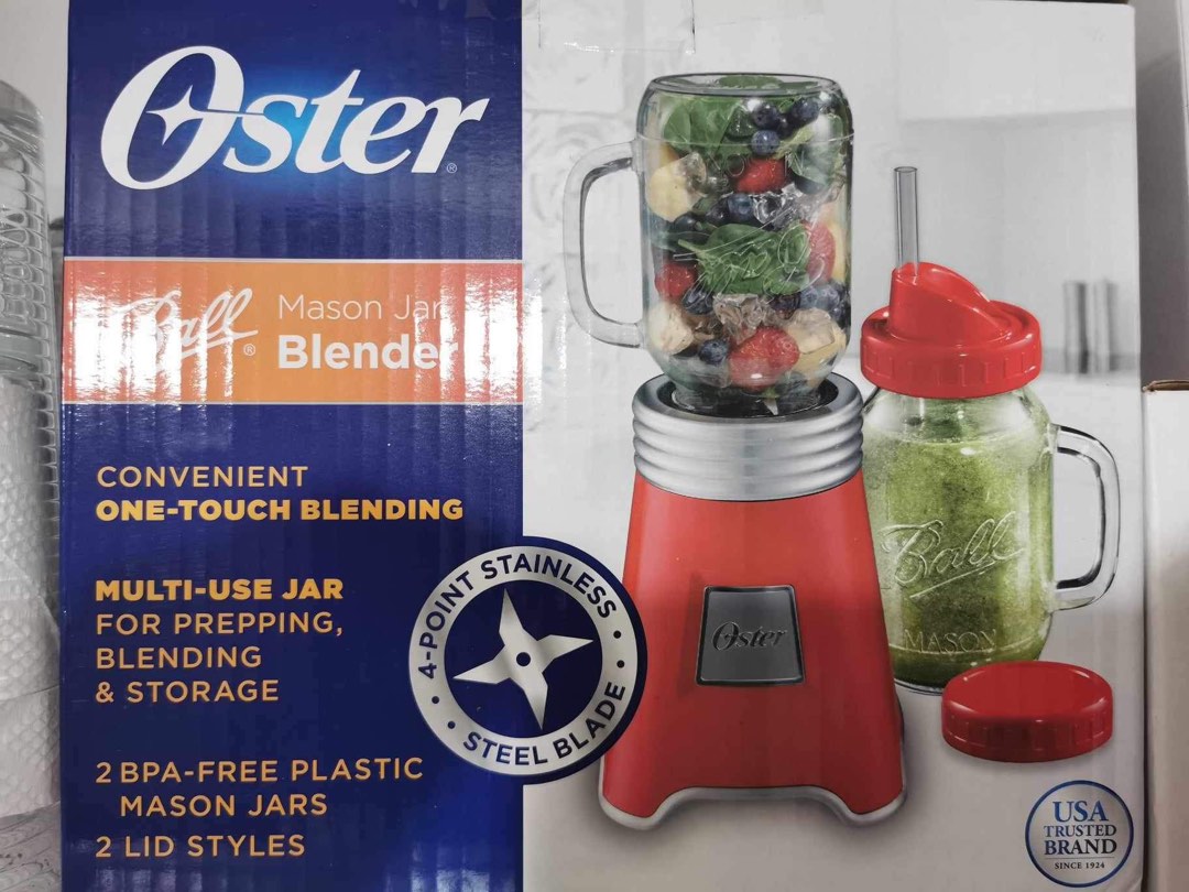 Oster Mason Jar Blender, TV & Home Appliances, Kitchen Appliances