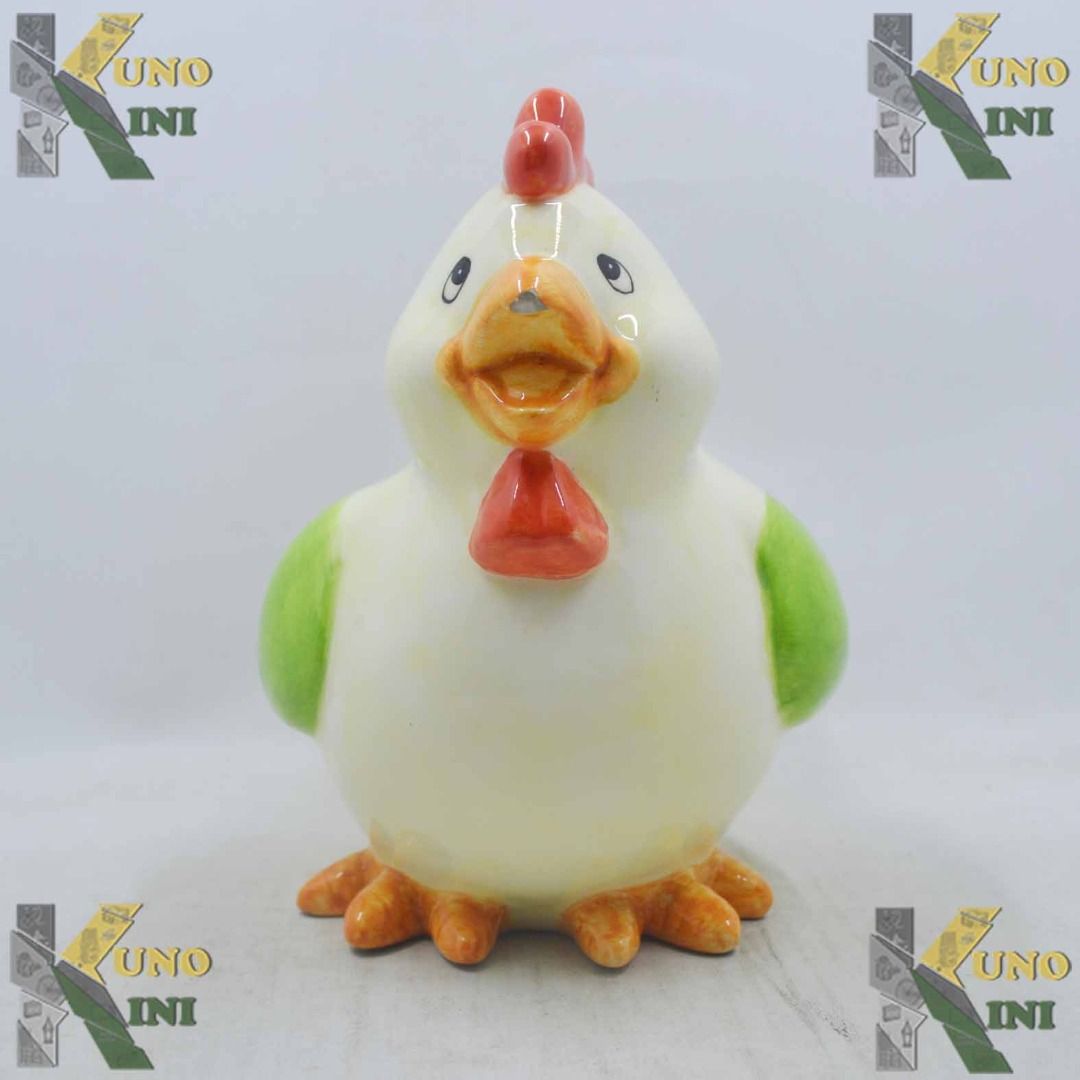 PATUNG CELENGAN KERAMIK AYAM, Antik, Pajangan di Carousell