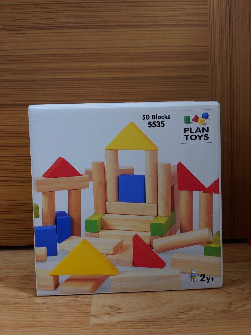 Plan toys outlet building blocks