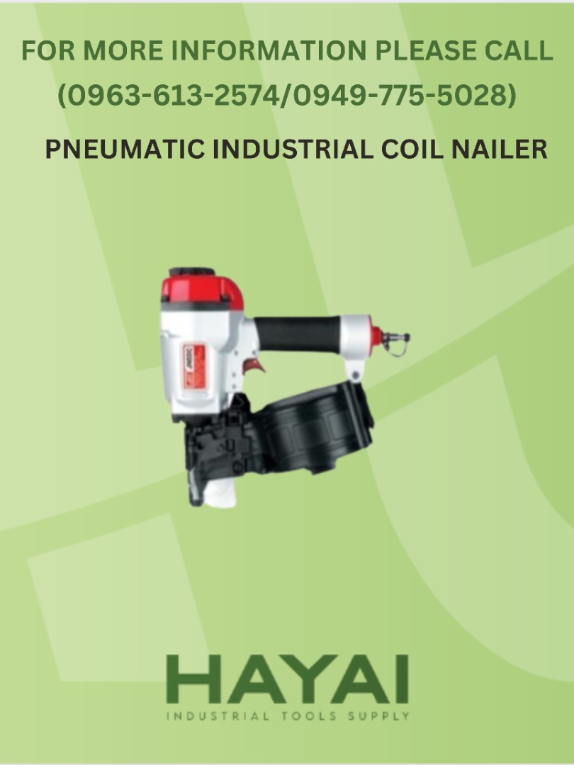 PNEUMATIC INDUSTRIAL COIL NAILER, Commercial & Industrial, Construction