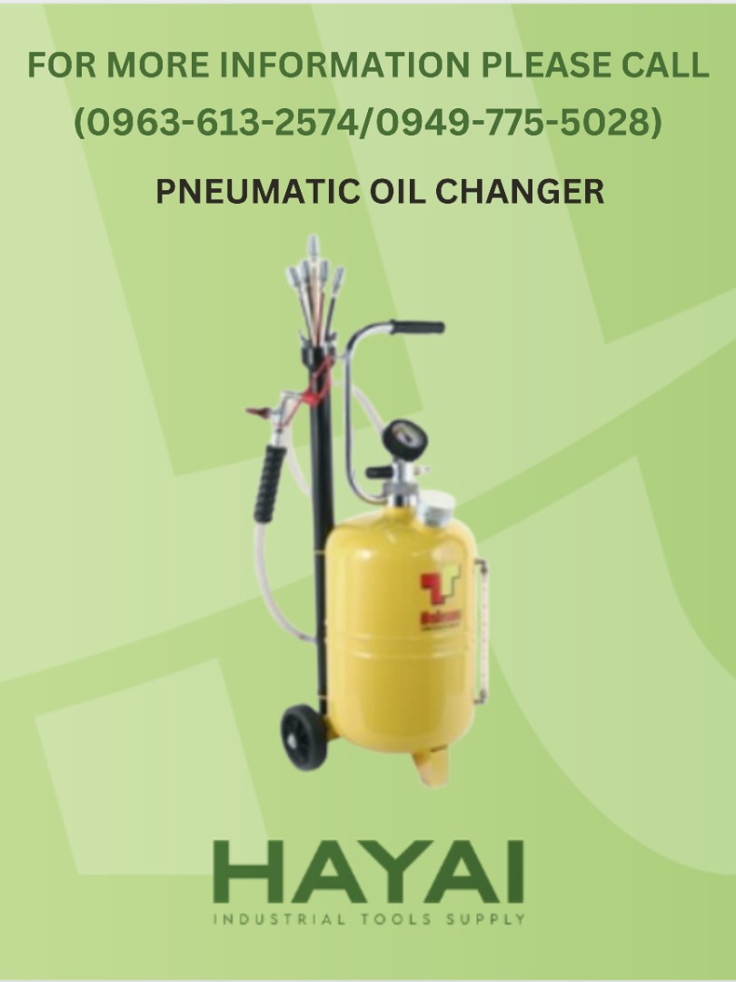 PNEUMATIC OIL CHANGER, Commercial & Industrial, Construction Tools