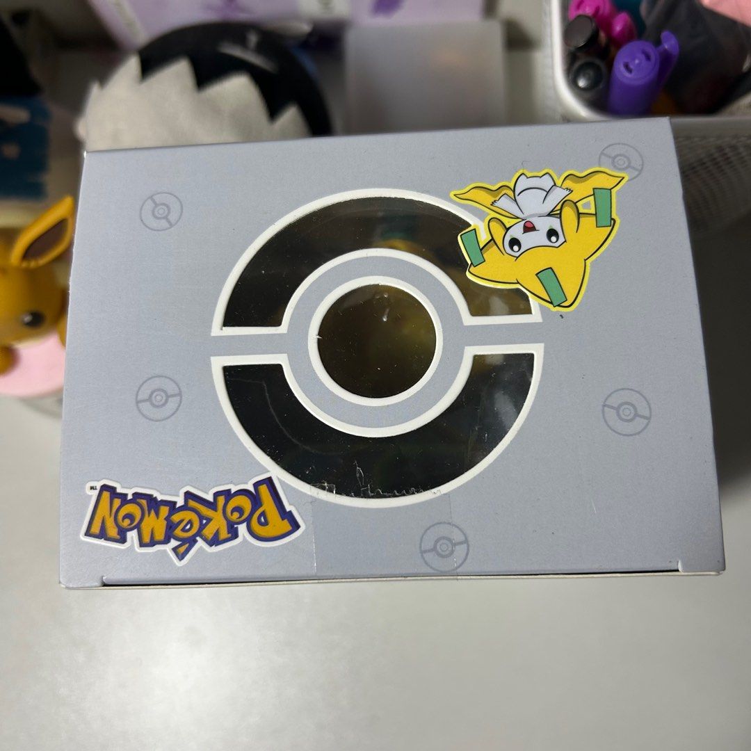 Pokemon Jirachi Blowing Light (Category: Figurines & Statues) located in Quezon City. Submitted by dangogow (Listing ID 1272407178, Image 3). Description: Brand new, unused but w/ flaws on packing, will declare as damaged packaging.