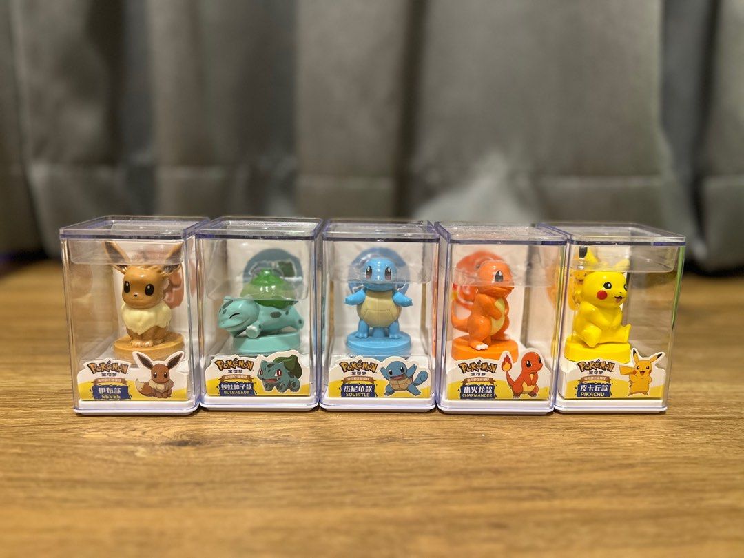 Pokémon stackable figurine (Category: Toy Figures) located in Singapore. Submitted by jakeyeo (Listing ID 1272430935, Image 2). Description: Multiple Pokémon figurine for sale. Size about 4-6cm Selling each for $10. Get more for discount. .