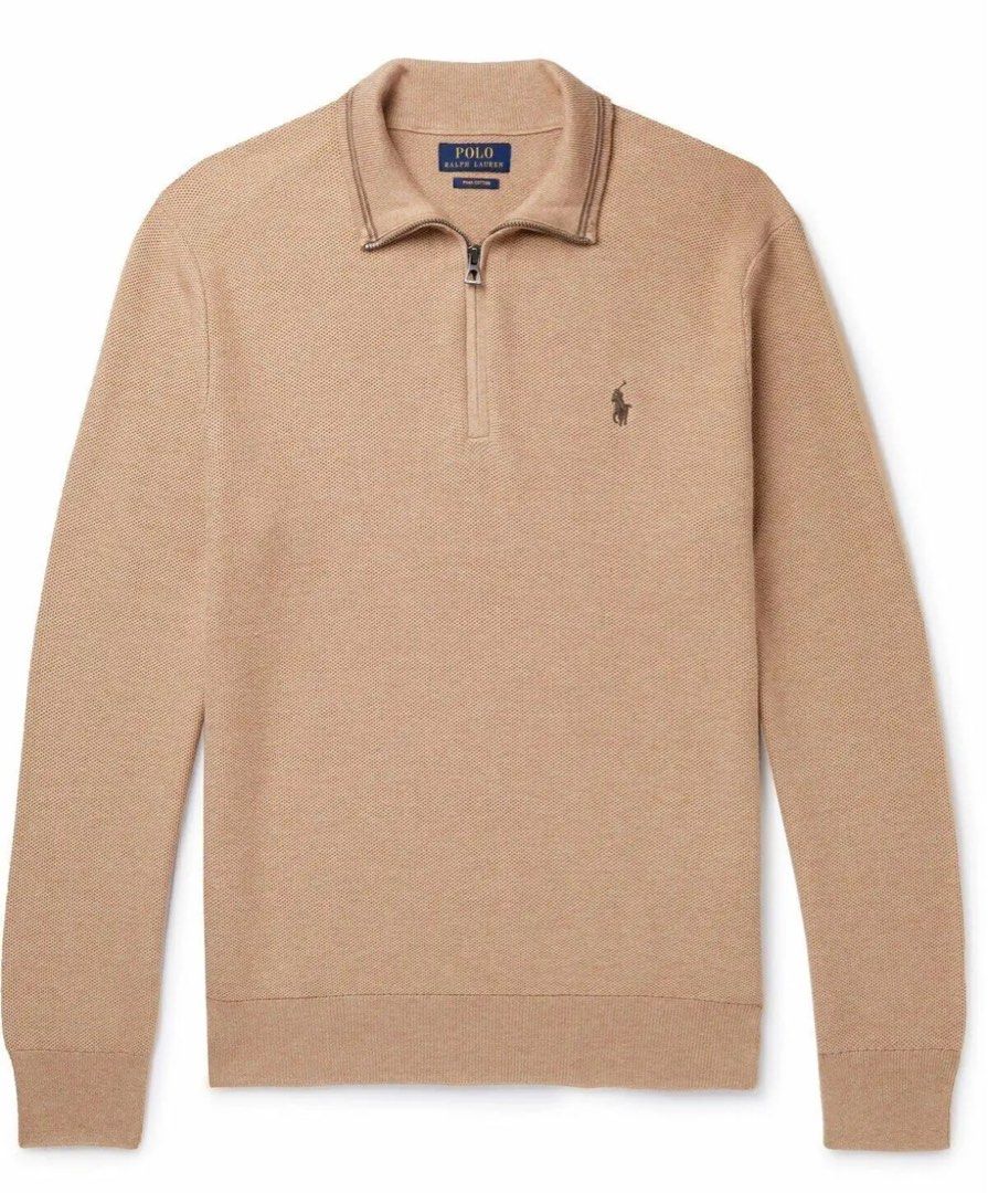 Ralph lauren sweater best sale zip up
