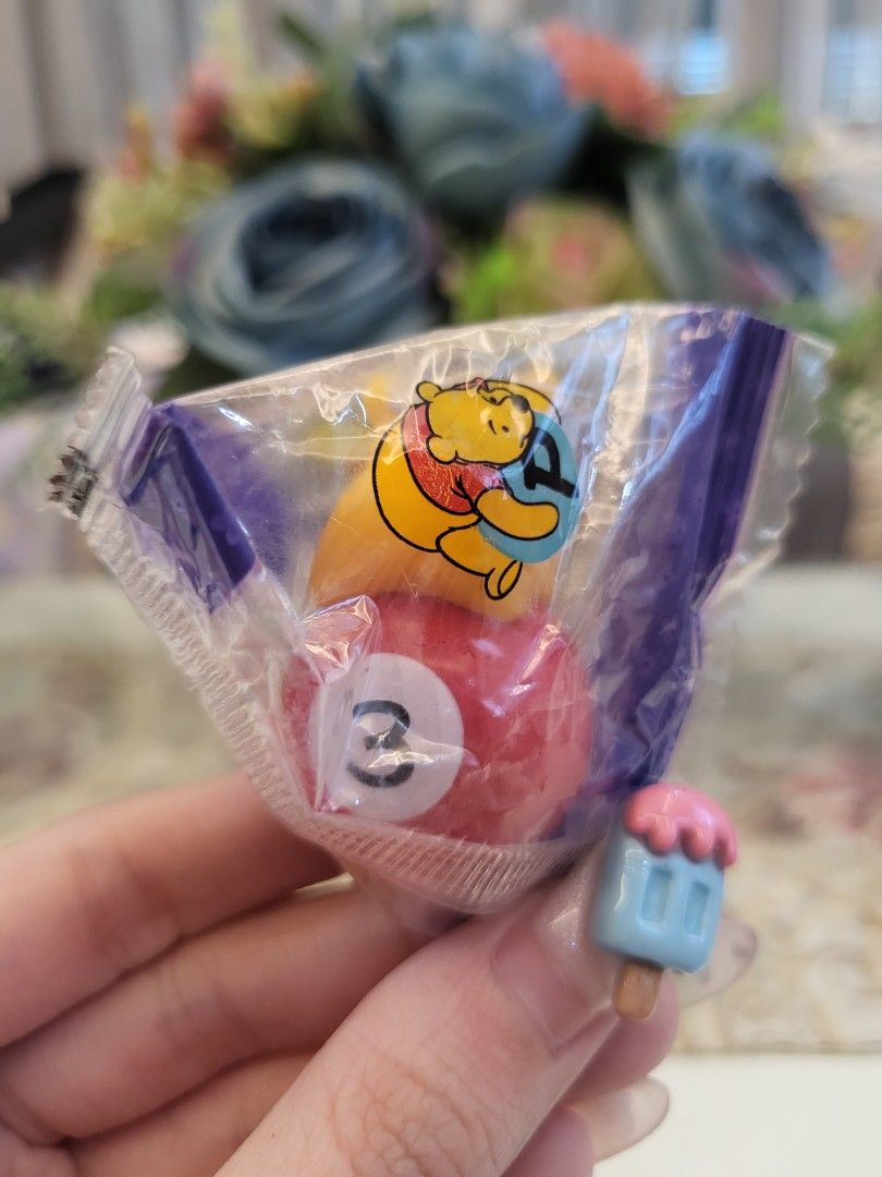 Pooh Billiard Ball #3 Keychain (Category: Character Goods) located in San Fernando. Submitted by jpmarketplace2023 (Listing ID 1272335500, Image 2). Description: -Pooh billiard ball #3 keychain for only PHP130 -Authentic from Japan.