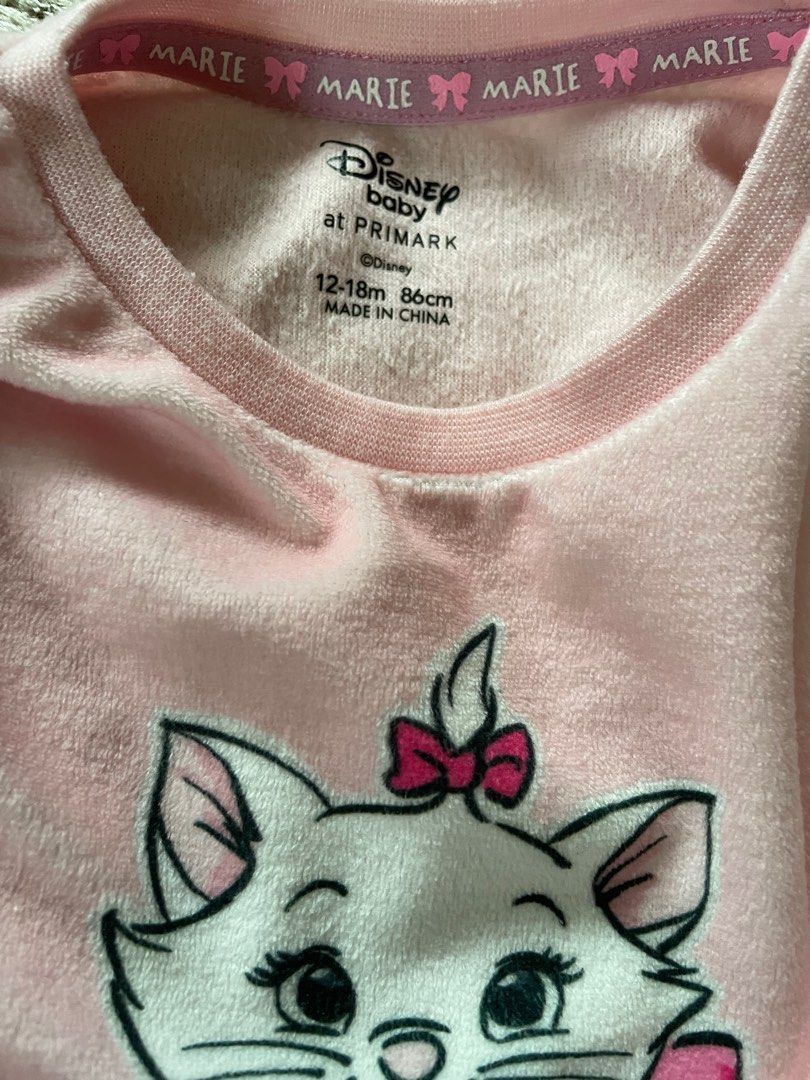 Primark Disney Marie Cat Pyjamas 12 18m Babies Kids Babies