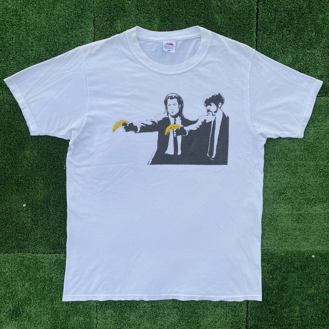 Pulp fiction t shirt zara hot sale