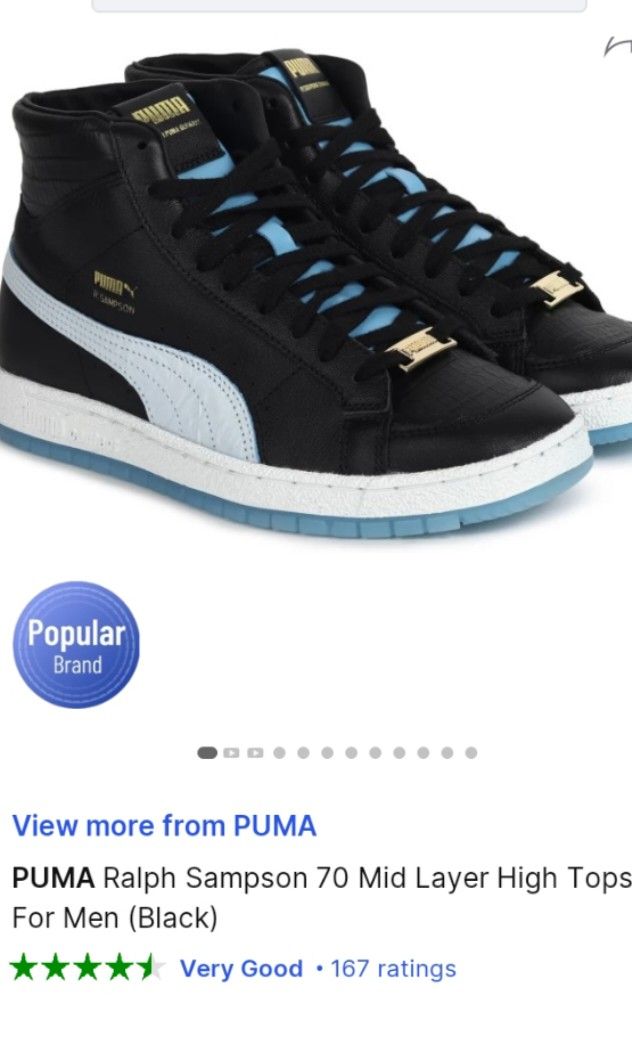 Puma high 2025 tops womens 12