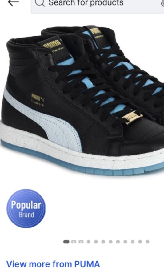 Puma high tops womens 12 online