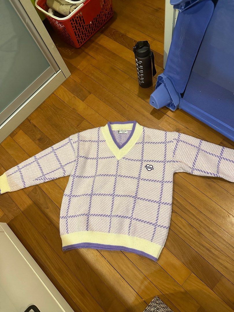 Purple cardigan sweater Women s Fashion Coats Jackets and