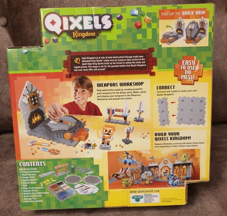  Qixels S3 Kingdom Weapons Workshop : Toys & Games