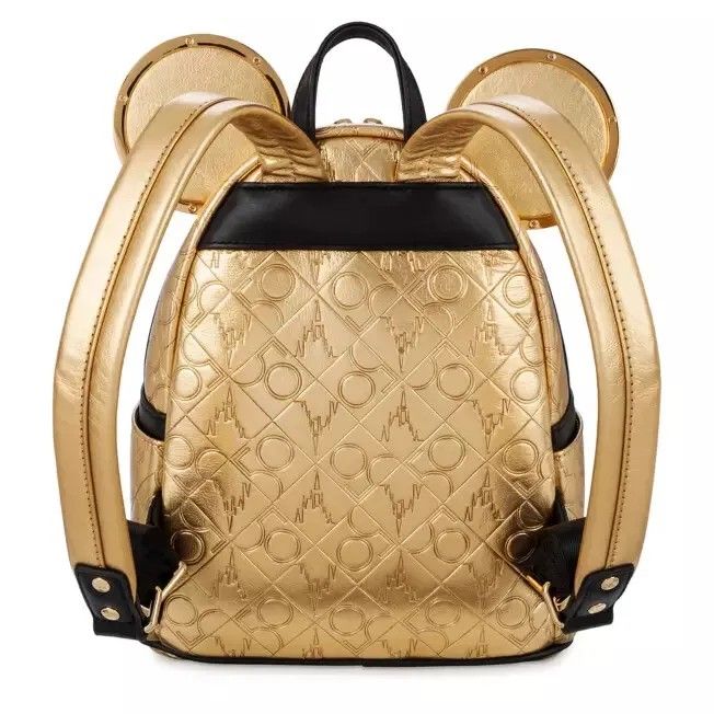 Gold disney backpack outlet