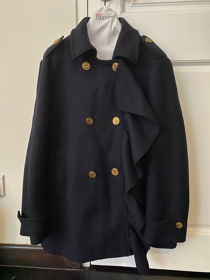 Red valentino coat new arrivals