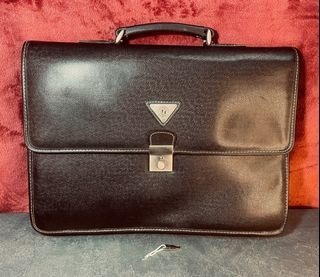Renoma Paris Saffiano Leather Briefcase - Handbag Only