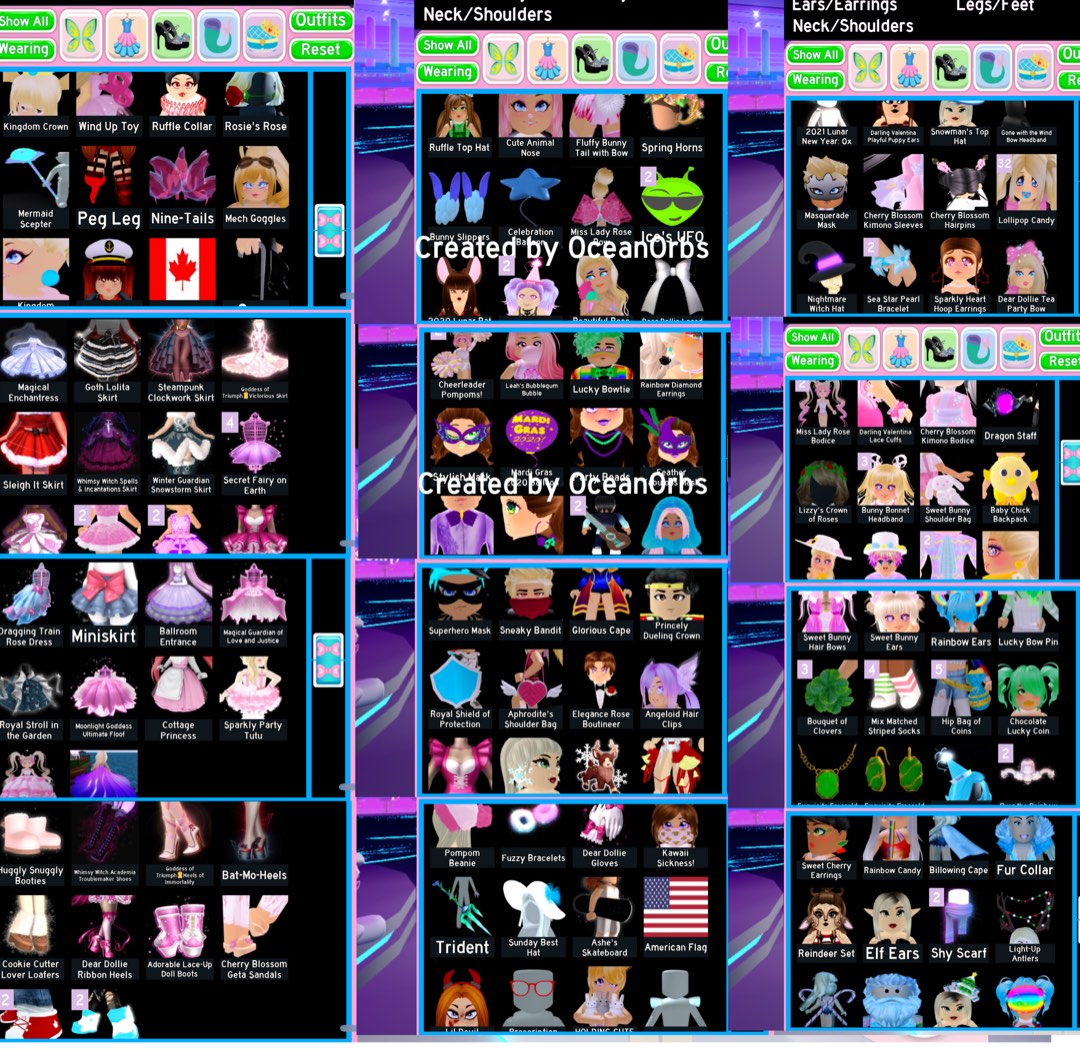 rh items / royale high items / royal high items, Video Gaming, Gaming