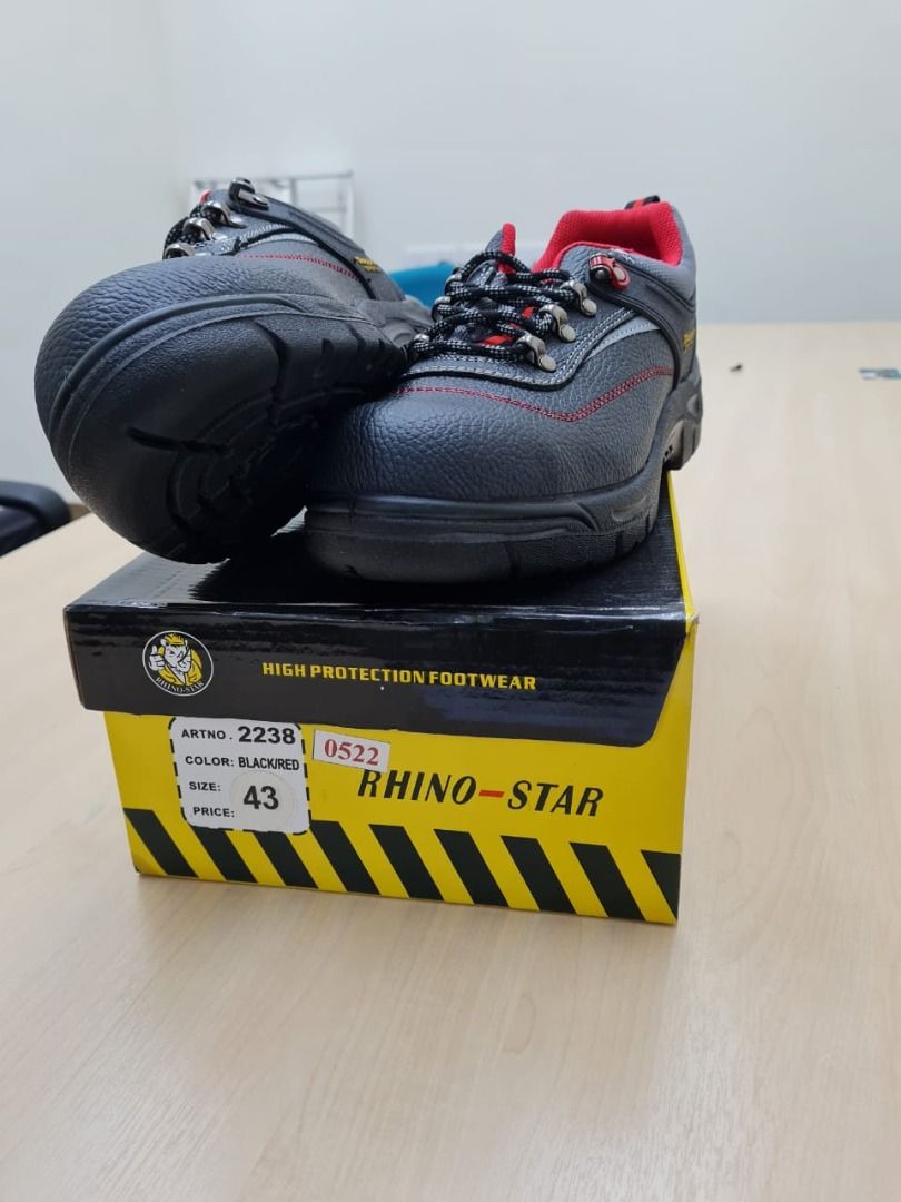 Rhino star safety shoes shop