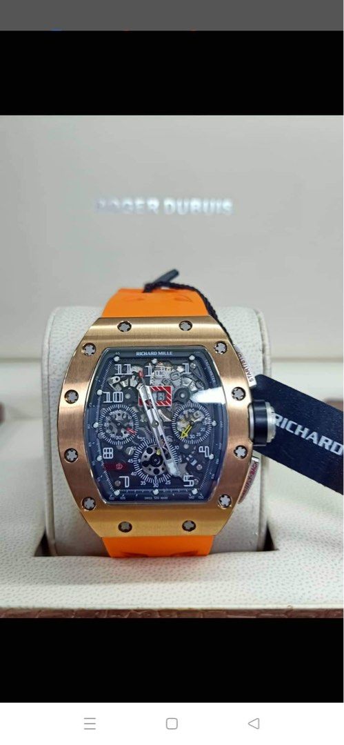 RICHARDMILLE WATCH SAME TO WILLIE REVILLAME WATCH Luxury Watches