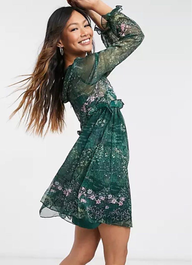 Ted baker hotsell green dress