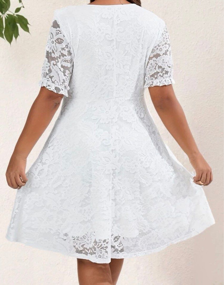 chinese dress ladies Plus Size Dream Lace 2pc Flare Dress- Cream 1x / Cream at Curvy Sense chinese dress ladies Plus Size Dream Lace 2pc Flare Dress- Cream 1x / Cream at Curvy Sense