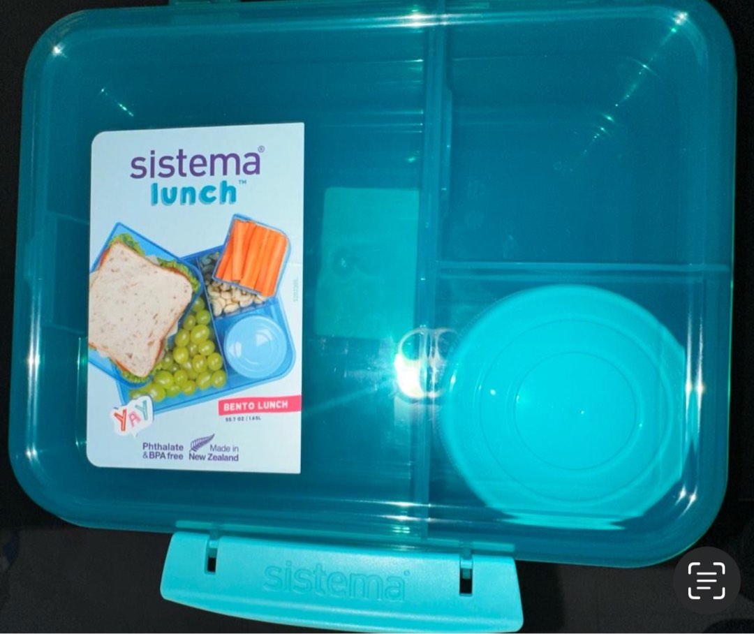 1.65L Bento Cube with Yogurt Pot