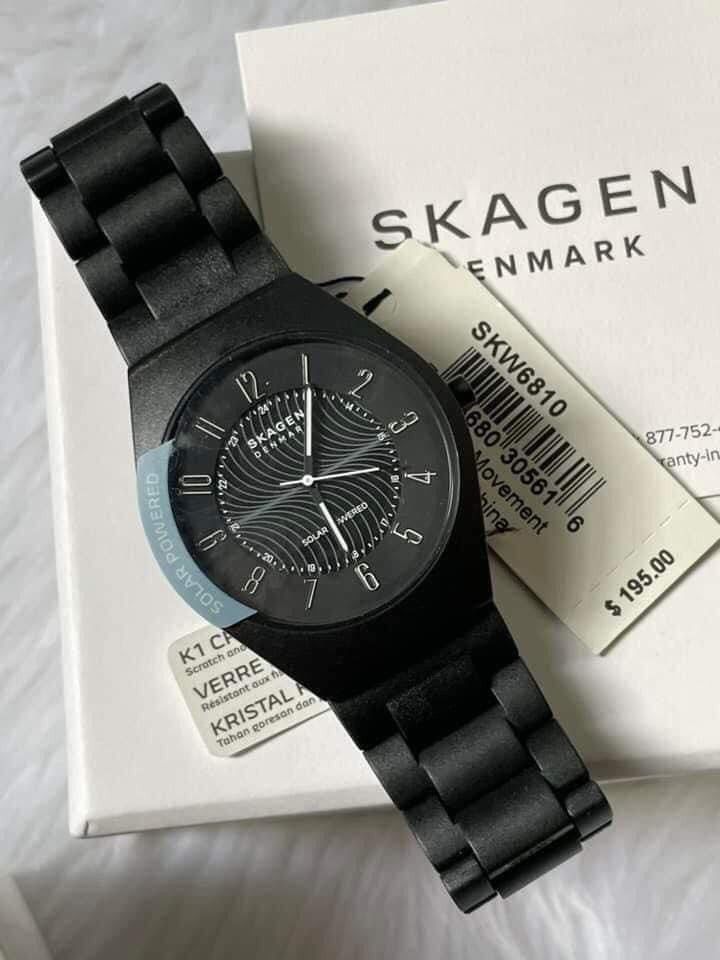 Montre Skagen Denmark Aaren Caviar Tide Ocean Material – Élégante Et Éco-responsable