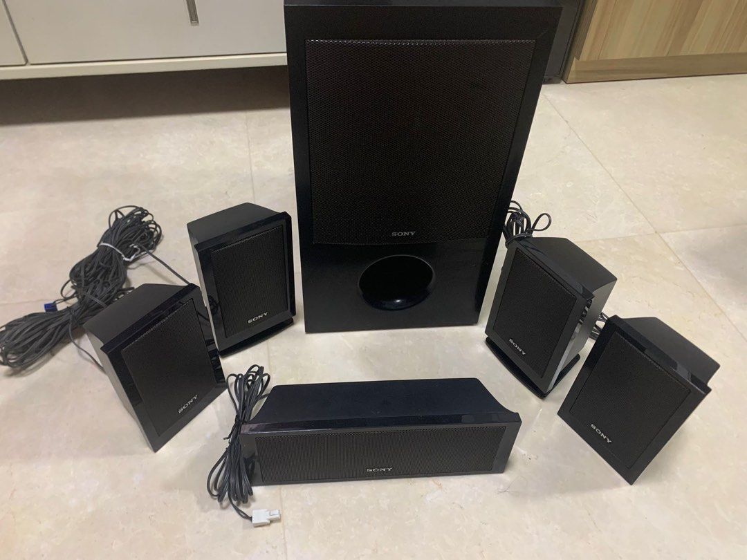 Sony speaker system, Audio, Soundbars, Speakers & Amplifiers on Carousell