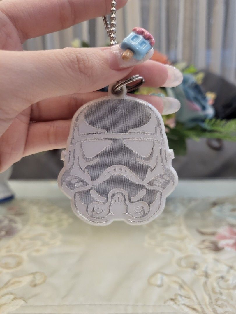 Star Wars Clone Trooper Keychain (Category: Character Goods) located in San Fernando. Submitted by jpmarketplace2023 (Listing ID 1272332283, Image 1). Description: -Star Wars Clone Trooper keychain for only PHP80 -Authentic from Japan.