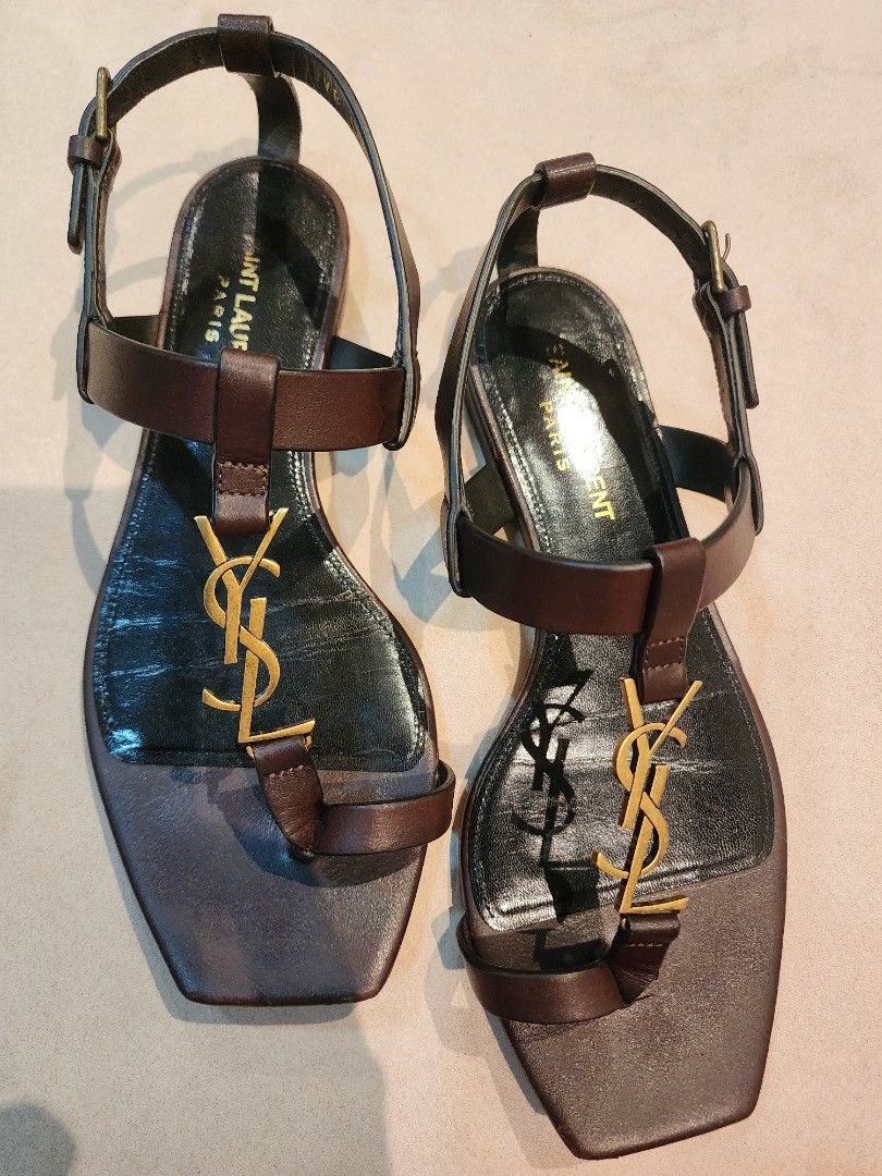 Ysl gladiator sandals store