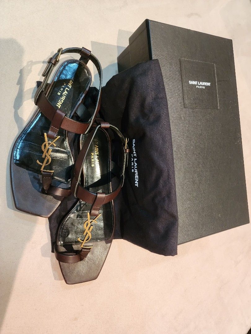 STEAL YSL gladiator sandals