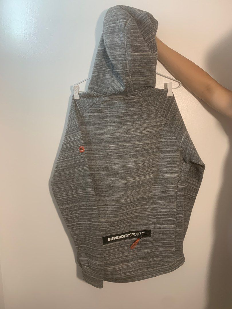 Superdry Sport Hoodie (Category: Hoodies) located in Cainta. Submitted by ccriskenn (Listing ID 1272444141, Image 2). Description: Authentic Superdry Hoodie [Price is Negotiable] - RFS: decluttering - Condition: 10/10 - Color: Gray INCLUDED ITEMS - Superdry Hoodie Options to receive item - Delivery: I live in Filinvest, Cainta, Rizal. Item can be delivered from Cainta, Rizal or from Katipunan. Buyer will shoulder the grab/lalamove delivery fee. -