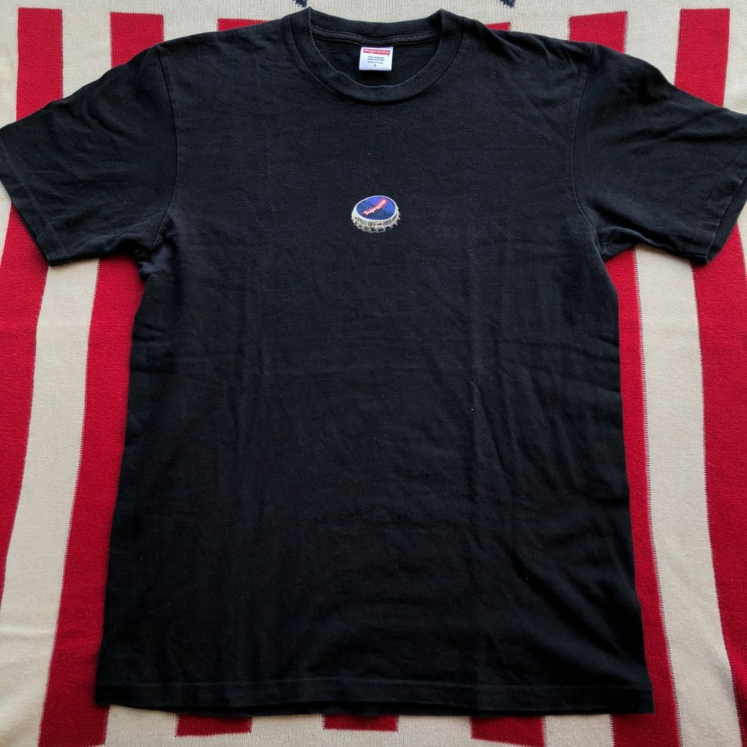 Supreme VTG Bottle Cap T shirt Men s Fashion Tops Sets
