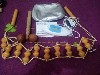 Surplus Wooden and electric massager -take all