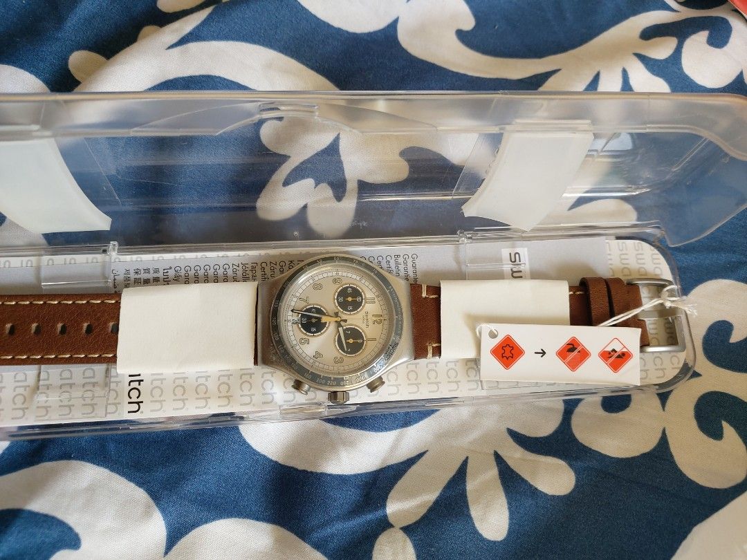 Swatch (Category: Men's Watches) located in Pasig City. Submitted by borjong (Listing ID 1272338917, Image 3). Description: Swatch Rhum YVS455 brand new.