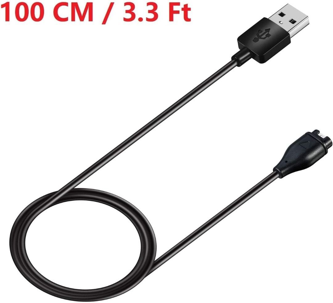 T Tersely 1M Charging Cable for Garmin Vivoactive 3 4 4S Fenix 7