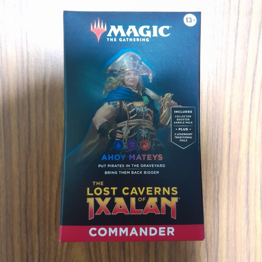 mtg lost caverns of ixalan commander precons Amazon.com: Magic: The Gathering The Lost Caverns of Ixalan Commander Deck main image 1