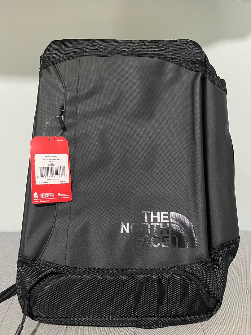 Refractor duffel pack top