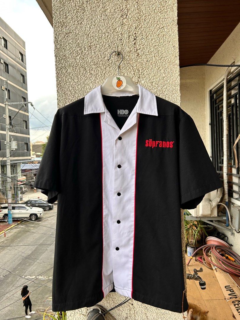The Sopranos Bowling Shirt, Men's Fashion, Tops & Sets, Tshirts & Polo