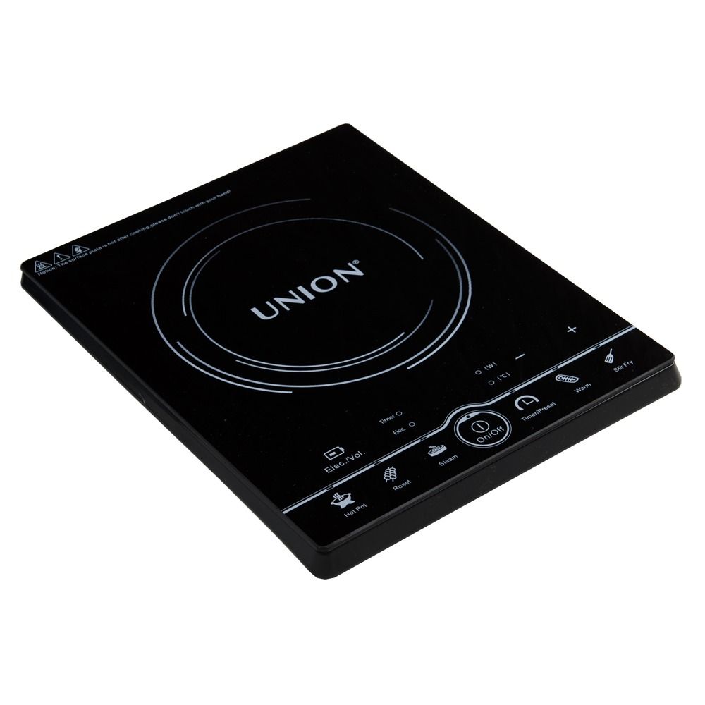 Union A-Grade Crystal Glass Plate Induction Cooker with LED Touch ...