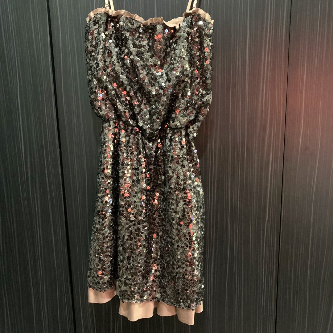 Dkny online sequin dress