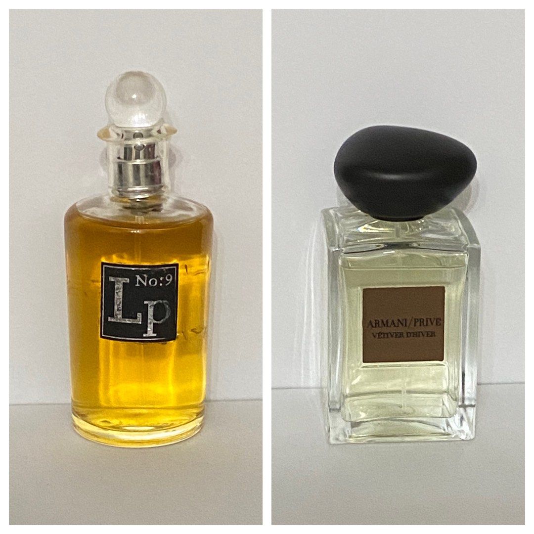 Vintage Penhaligons London LP No. 9 Giorgio Armani Prive Vetiver