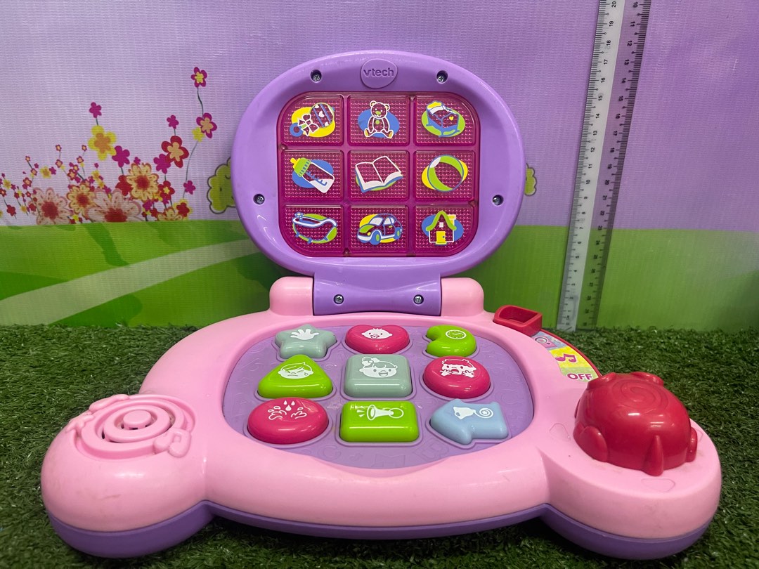 Vtech baby's hotsell learning laptop pink