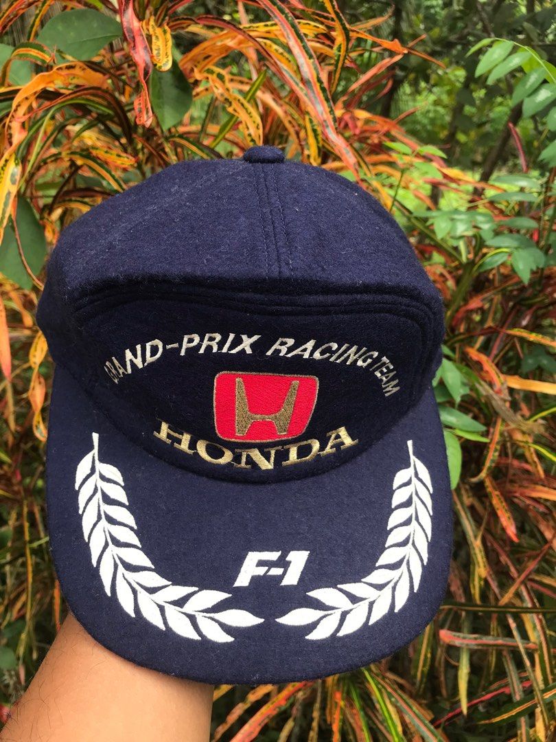 Vtg Honda Grand-Prix Racing Team Cap, Men