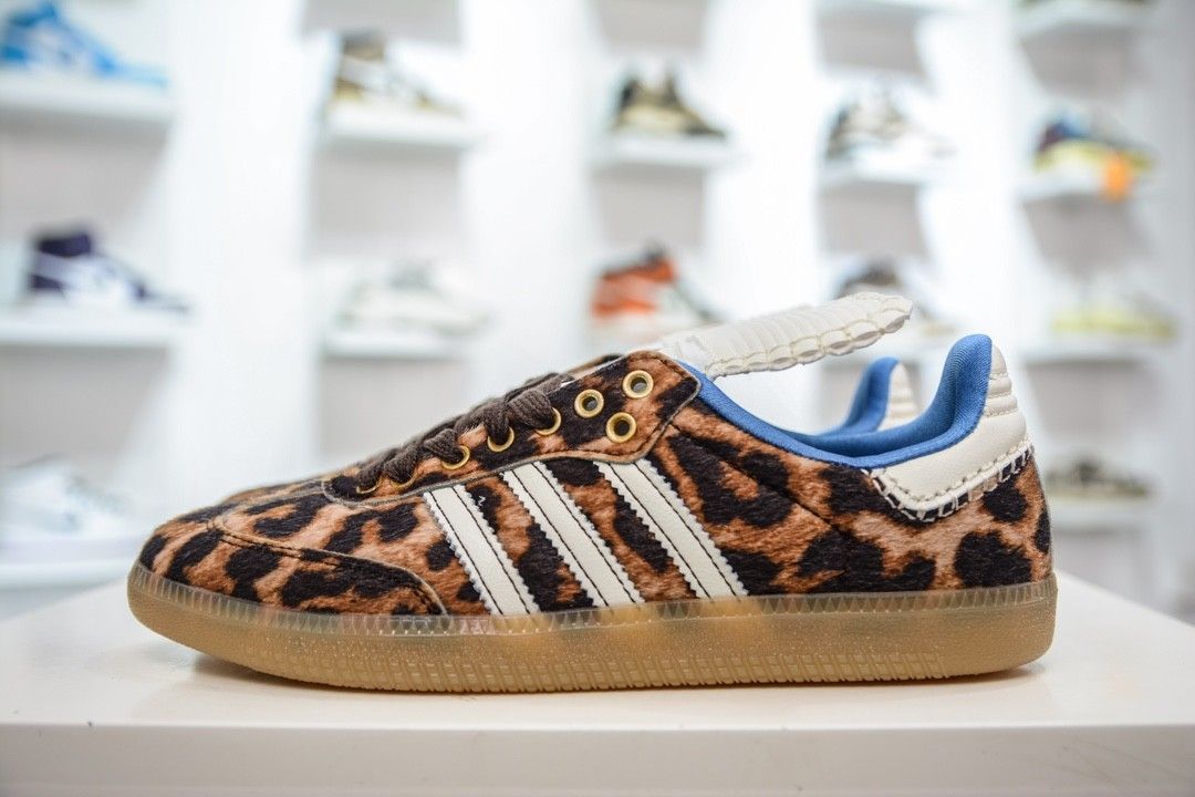 Wales Bonner x Adidas Samba Leopard Pony 2023 IE0578 Women s