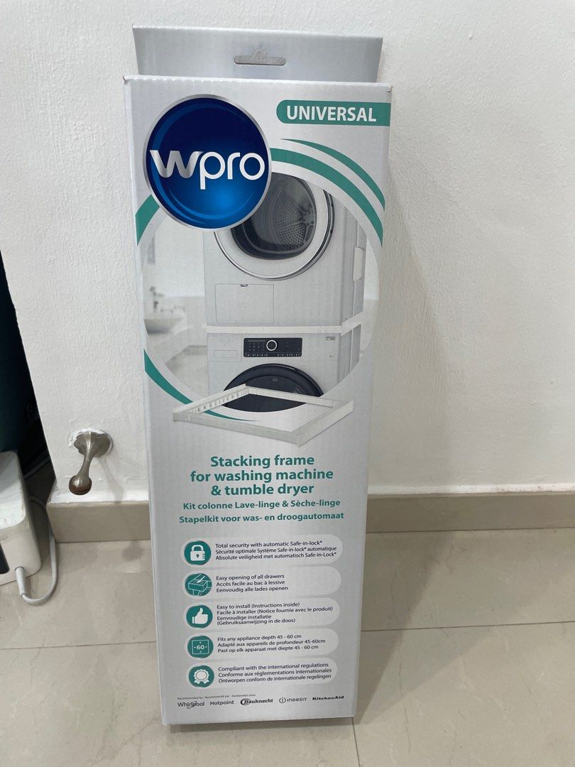 Whirpool Wpro universal stacking kit, TV & Home Appliances, Washing