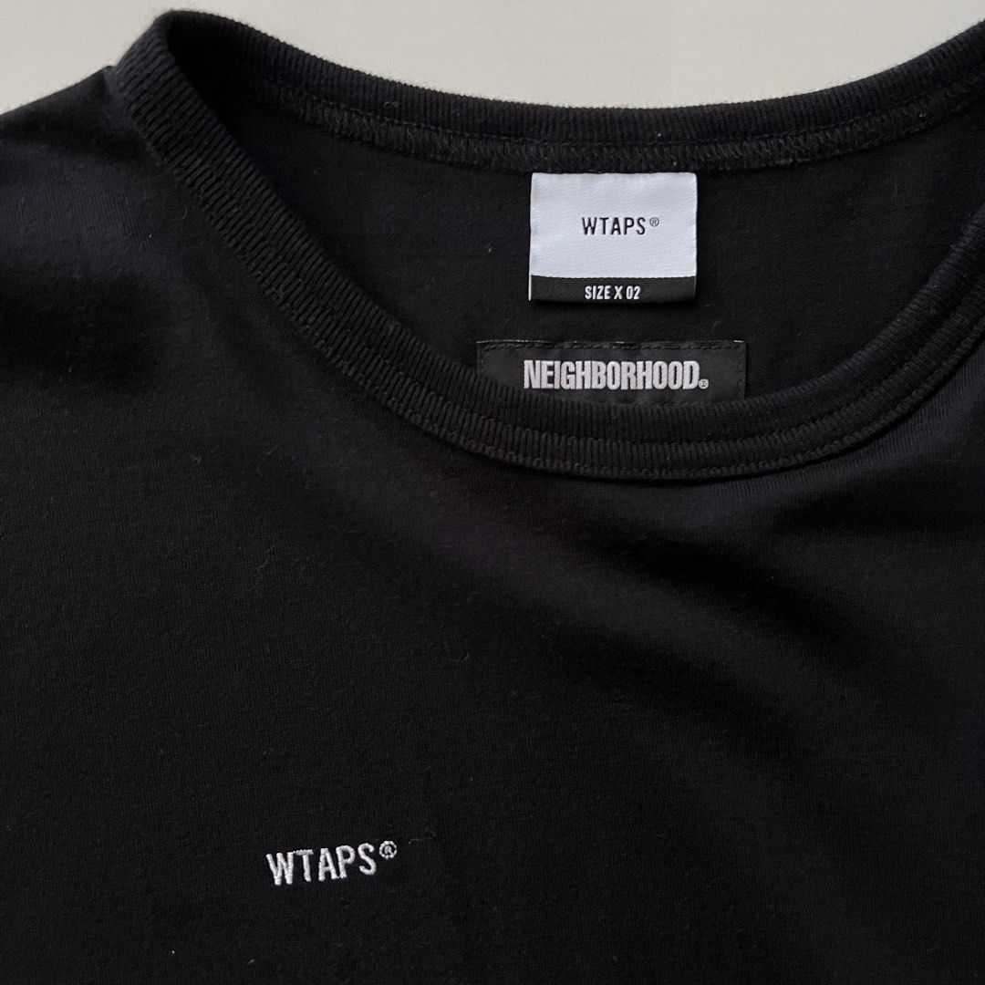 Wtaps x Neighborhood Ripper Black T-Shirt, Men
