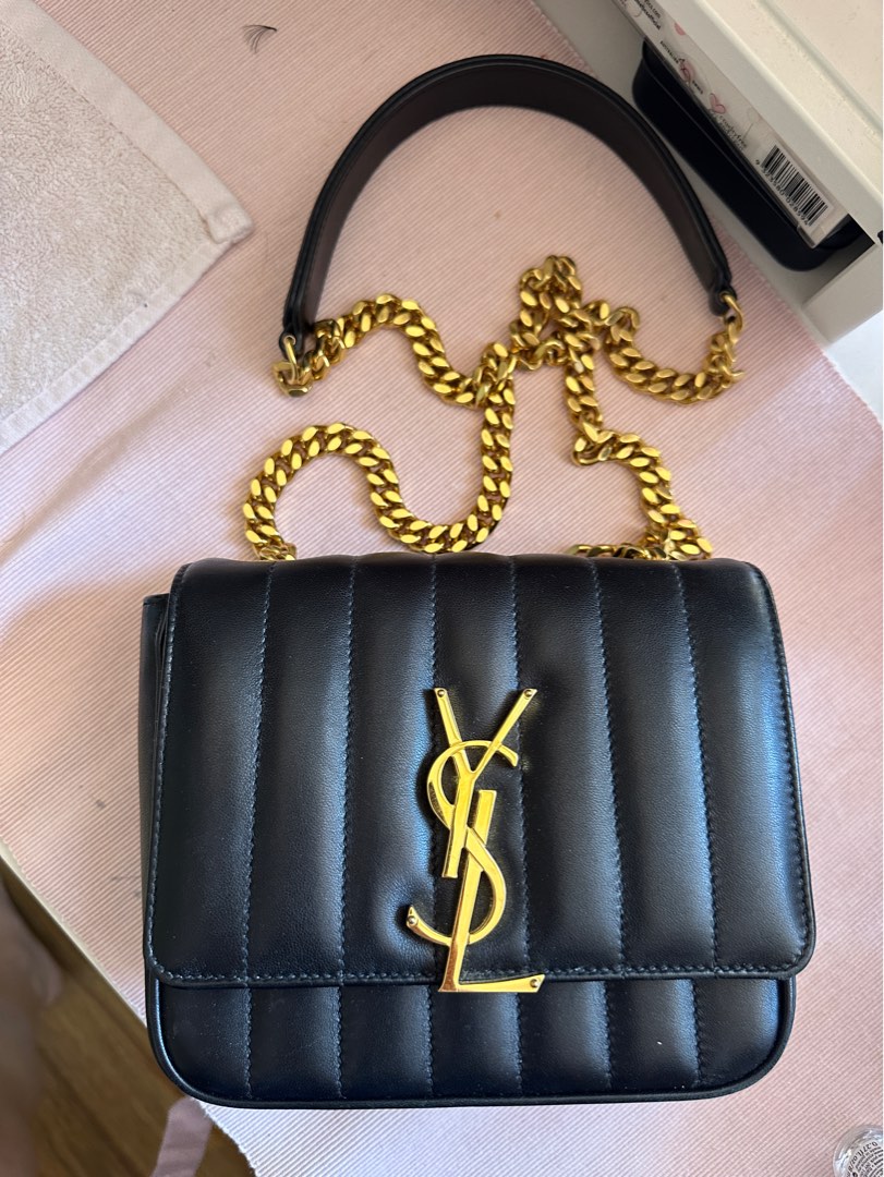 Ysl vicky bag large on sale